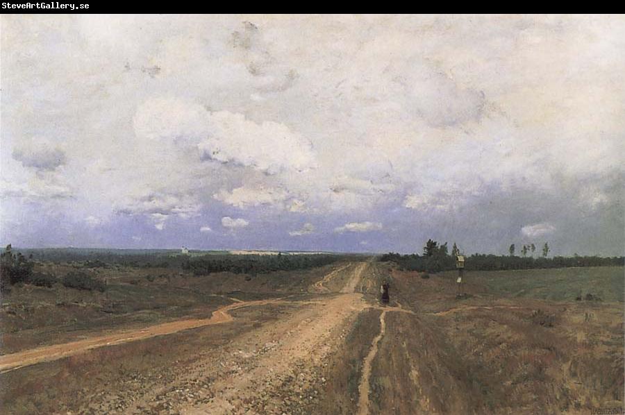 Isaac Levitan The Vladimirka Road